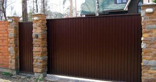 Купить откатные ворота консольные Губкин, цена от 2833 руб.